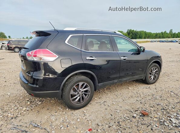 5N1AT2MV3GC784126 2016 NISSAN ROGUE Black Հետևի աջ