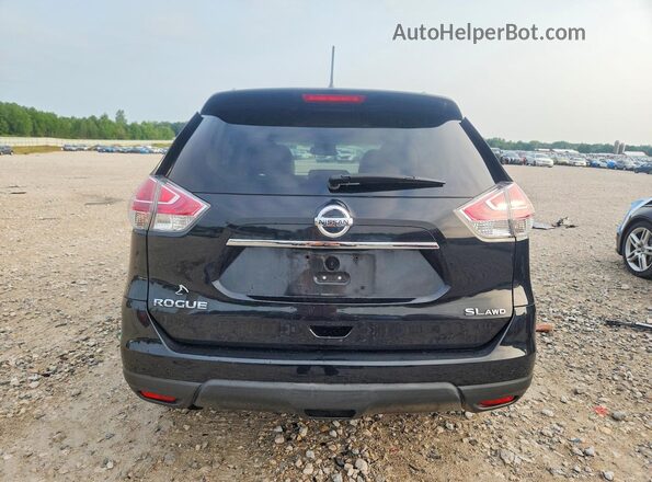 5N1AT2MV3GC784126 2016 NISSAN ROGUE Black Հետևի տեսք