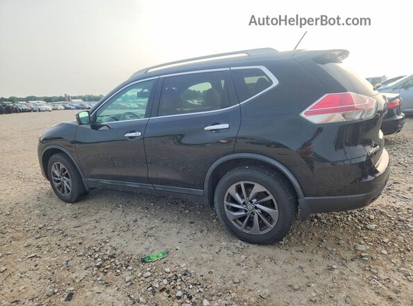 5N1AT2MV3GC784126 2016 NISSAN ROGUE Black Հետևի ձախ