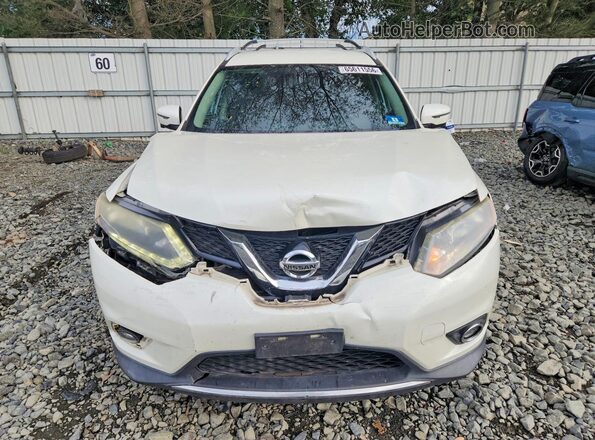 5N1AT2MV3GC815178 2016 NISSAN ROGUE White Front view