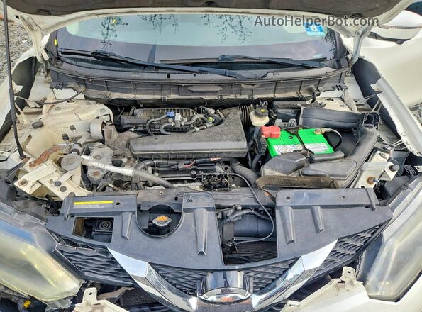 5N1AT2MV3GC815178 2016 NISSAN ROGUE White Rear interior view