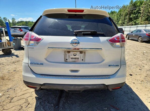5N1AT2MV3GC829842 2016 NISSAN ROGUE White Widok z tyłu