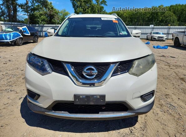 5N1AT2MV3GC829842 2016 NISSAN ROGUE White Widok z przodu