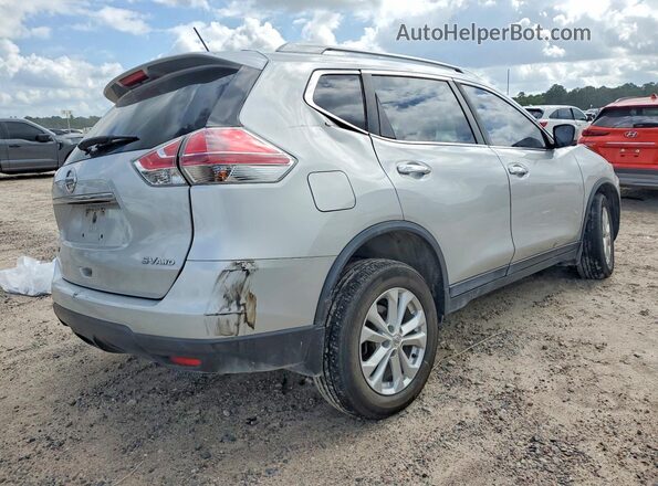 5N1AT2MV3GC840520 2016 NISSAN ROGUE Silver Задня права чверть