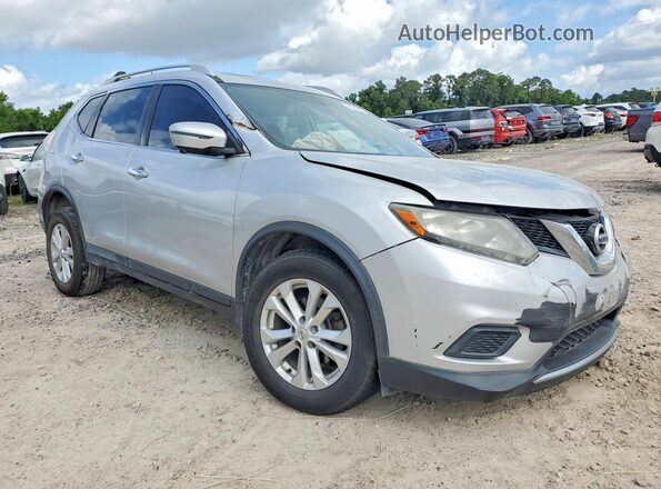 5N1AT2MV3GC840520 2016 NISSAN ROGUE Silver Передня права чверть