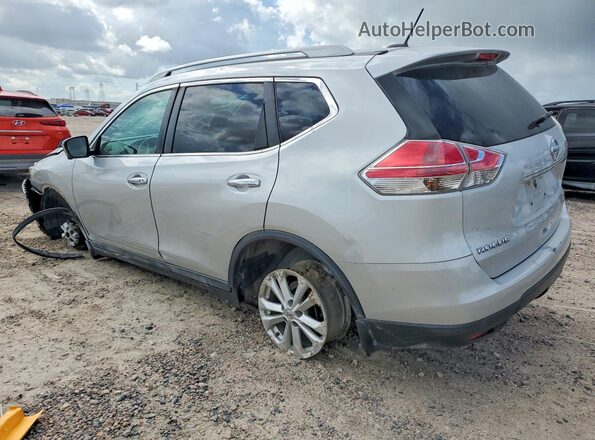 5N1AT2MV3GC840520 2016 NISSAN ROGUE Silver Задня ліва чверть