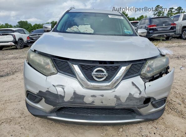 5N1AT2MV3GC840520 2016 NISSAN ROGUE Silver Вид спереду