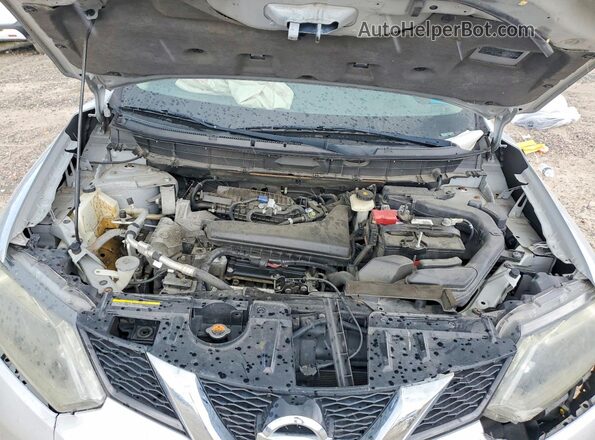 5N1AT2MV3GC840520 2016 NISSAN ROGUE Silver Вид задньої частини салону