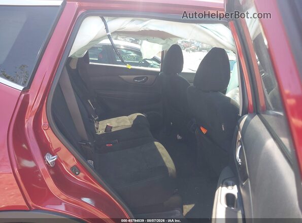 5N1AT2MV3GC867121 2016 NISSAN ROGUE Red VIN კოდის სტიკერის ხედი