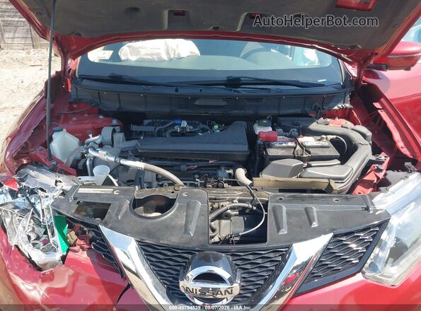 5N1AT2MV3GC867121 2016 NISSAN ROGUE Red უკანა ხედი