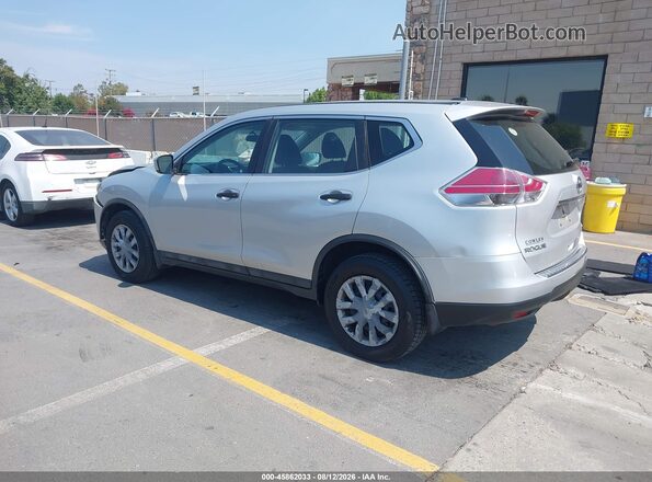 5N1AT2MV3GC888194 2016 NISSAN ROGUE Серый Задняя левая четверть