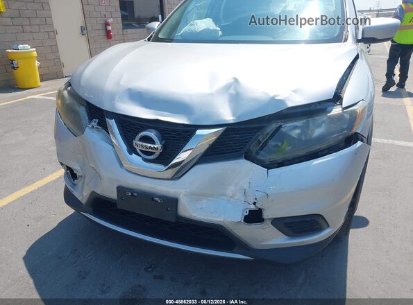 5N1AT2MV3GC888194 2016 NISSAN ROGUE Серый Вид спереди