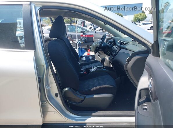 5N1AT2MV3GC888194 2016 NISSAN ROGUE Серый Вид салона спереди