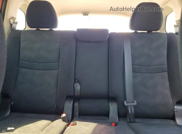 5N1AT2MV3GC890348 2016 NISSAN ROGUE Красный Вид задних сидений