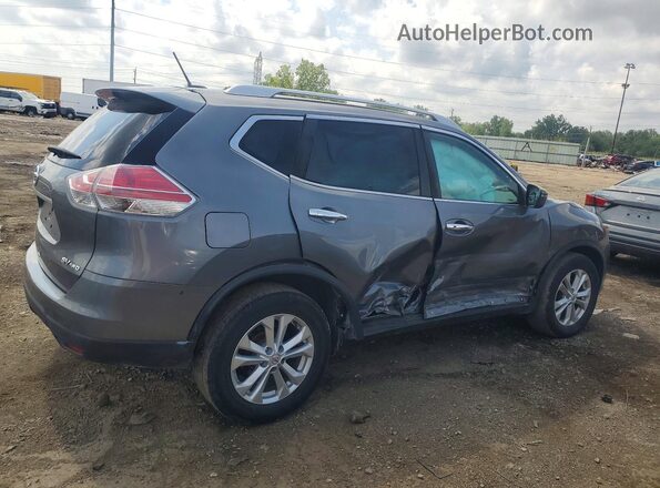 5N1AT2MV3GC893881 2016 NISSAN ROGUE Gray Rear right