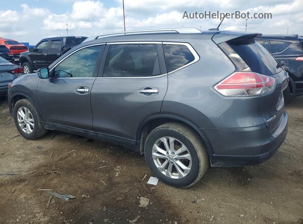5N1AT2MV3GC893881 2016 NISSAN ROGUE Gray Rear left