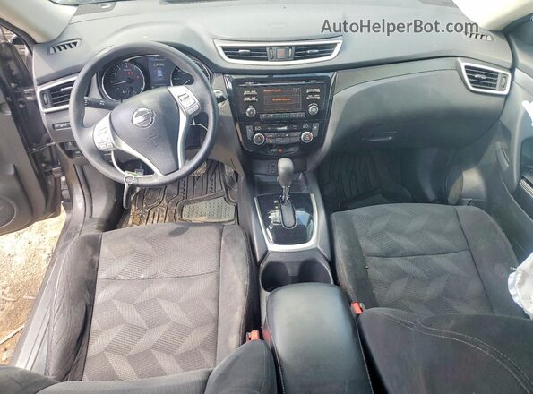 5N1AT2MV3GC893881 2016 NISSAN ROGUE Gray Dashboard view