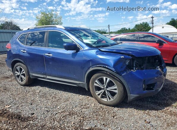 5N1AT2MV3HC748759 2017 NISSAN ROGUE Blue წინა მარჯვენა