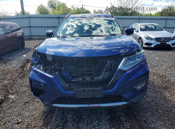 5N1AT2MV3HC748759 2017 NISSAN ROGUE Blue წინა ხედი