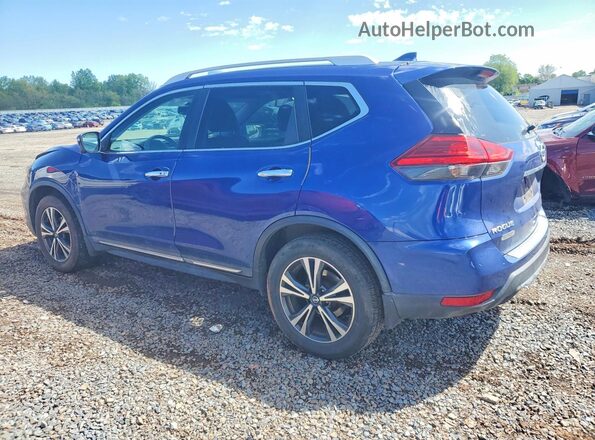 5N1AT2MV3HC748759 2017 NISSAN ROGUE Blue უკანა მარცხენა
