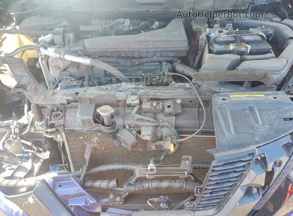 5N1AT2MV3HC748759 2017 NISSAN ROGUE Blue ძრავის განყოფილების ხედი
