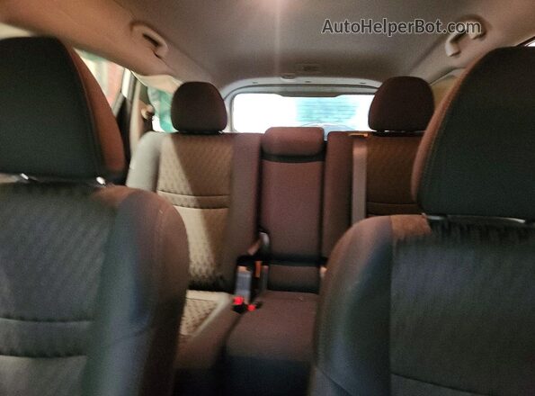 5N1AT2MV3HC784564 2017 NISSAN ROGUE Белый Вид задних сидений