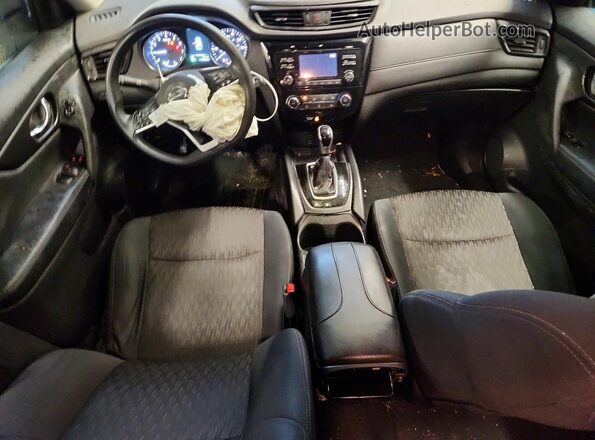 5N1AT2MV3HC784564 2017 NISSAN ROGUE Белый Вид панели приборов
