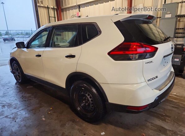 5N1AT2MV3HC784564 2017 NISSAN ROGUE Белый Задняя левая четверть