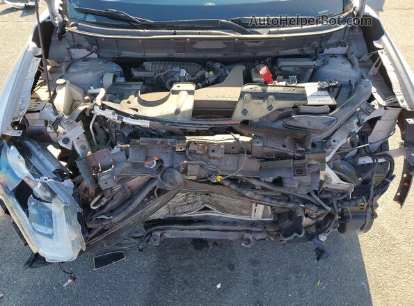 5N1AT2MV3HC845766 2017 NISSAN ROGUE Silver Вид підкапотного простору