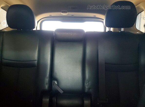 5N1AT2MV3HC885670 2017 NISSAN ROGUE Blue Rear seats view