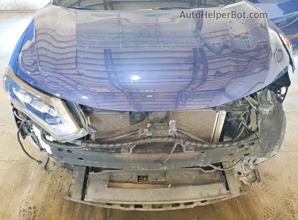 5N1AT2MV3HC885670 2017 NISSAN ROGUE Blue Engine compartment view