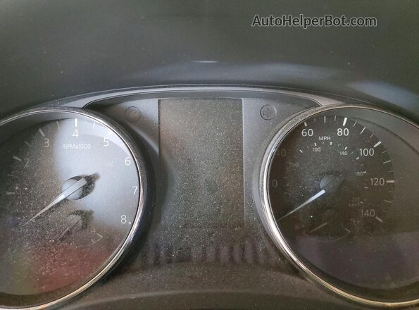 5N1AT2MV3HC885670 2017 NISSAN ROGUE Blue Instrument cluster view