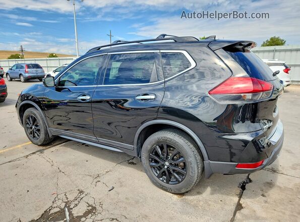 5N1AT2MV3HC891730 2017 NISSAN ROGUE Black Trasero izquierdo
