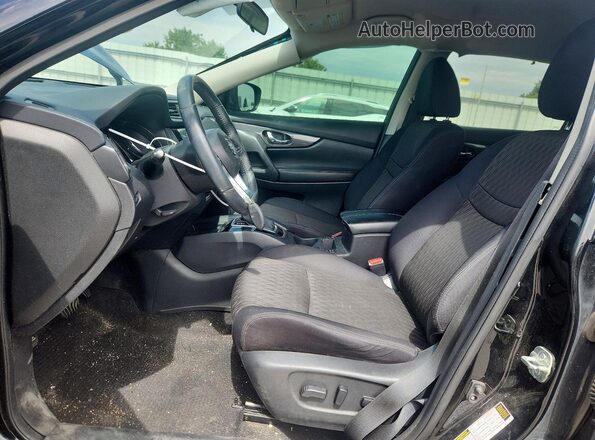 5N1AT2MV3HC891730 2017 NISSAN ROGUE Black Vista interior delantera
