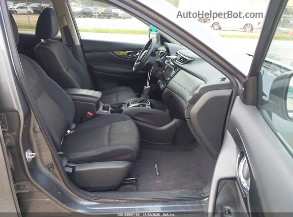 5N1AT2MV3JC754373 2018 NISSAN ROGUE Gray Front interior view