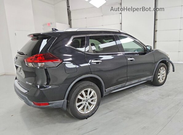 5N1AT2MV3JC810666 2018 NISSAN ROGUE Black Rear right