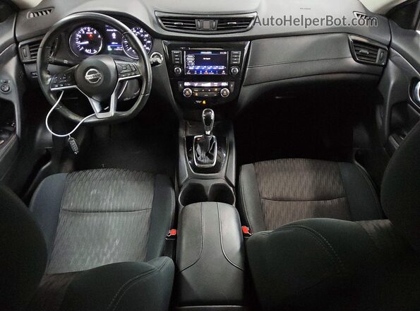 5N1AT2MV3JC810666 2018 NISSAN ROGUE Black Dashboard view