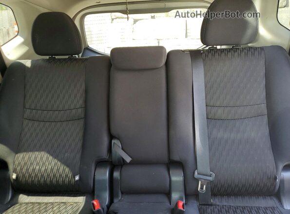 5N1AT2MV3JC811509 2018 NISSAN ROGUE Silver Rear seats view