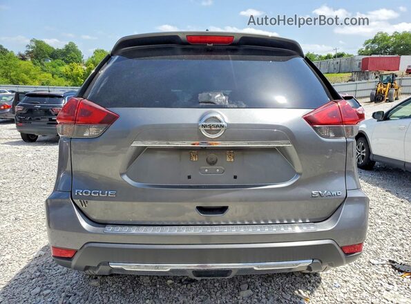 5N1AT2MV3JC811509 2018 NISSAN ROGUE Silver Rear view