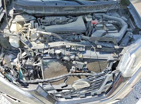 5N1AT2MV3JC811509 2018 NISSAN ROGUE Silver Engine compartment view