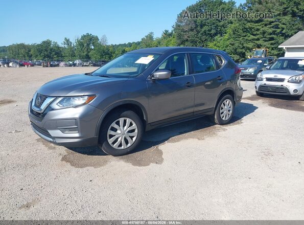 5N1AT2MV3JC841481 2018 NISSAN ROGUE Gray Vista tres cuartos delantera izquierda