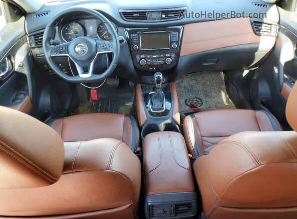 5N1AT2MV3KC712660 2019 NISSAN ROGUE Orange წინა პანელის ხედი