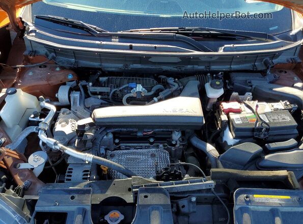 5N1AT2MV3KC712660 2019 NISSAN ROGUE Orange ძრავის განყოფილების ხედი
