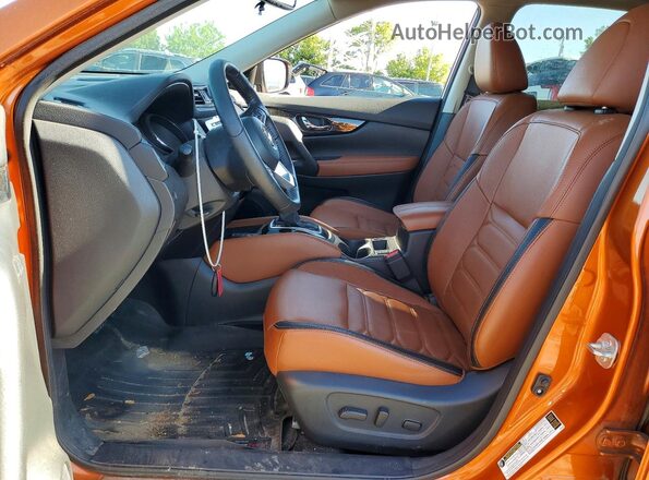 5N1AT2MV3KC712660 2019 NISSAN ROGUE Orange წინა სალონის ხედი