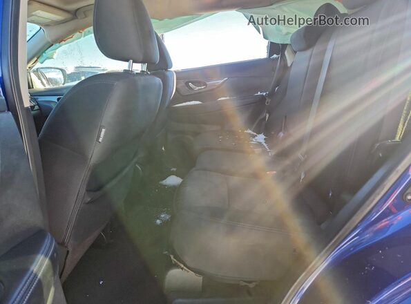 5N1AT2MV3KC722637 2019 NISSAN ROGUE Blue Вид задньої частини салону