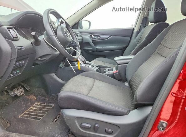 5N1AT2MV3KC766783 2019 NISSAN ROGUE Burgundy Vista interior delantera