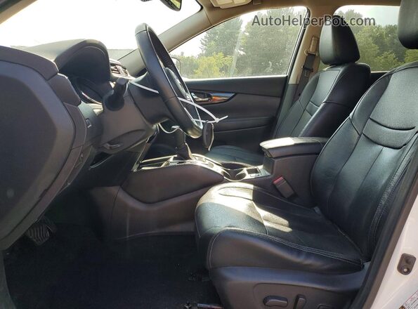 5N1AT2MV3KC787262 2019 NISSAN ROGUE White Вид салону спереду