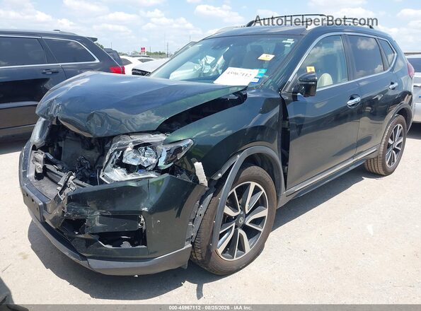 5N1AT2MV3KC794101 2019 NISSAN ROGUE Green Przód lewy