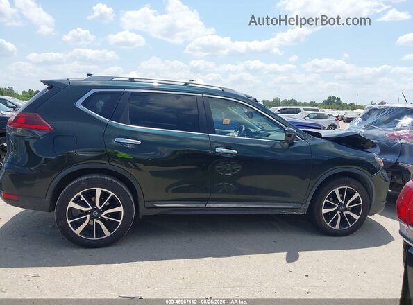 5N1AT2MV3KC794101 2019 NISSAN ROGUE Green Widok wnętrza z tyłu