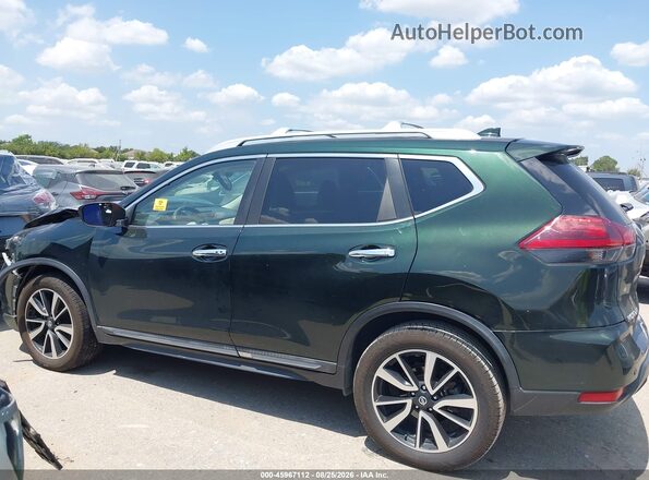 5N1AT2MV3KC794101 2019 NISSAN ROGUE Green Widok wnętrza 360 stopni
